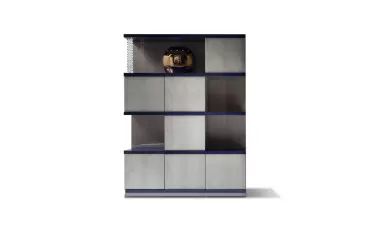 Alchemy 3 Sections Display Bookcase