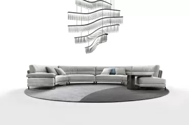 Mirage Curved Sectional Sofa