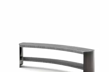 Mirage Curved Sofa Table