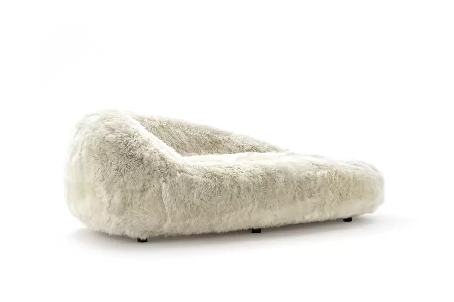 Opus Chaise Longue In Australian Lamb