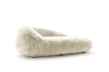 Opus Chaise Longue In Australian Lamb