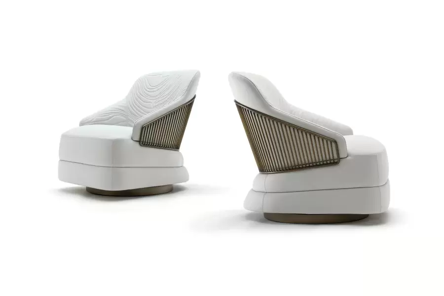 Tresor Swivel Armchair